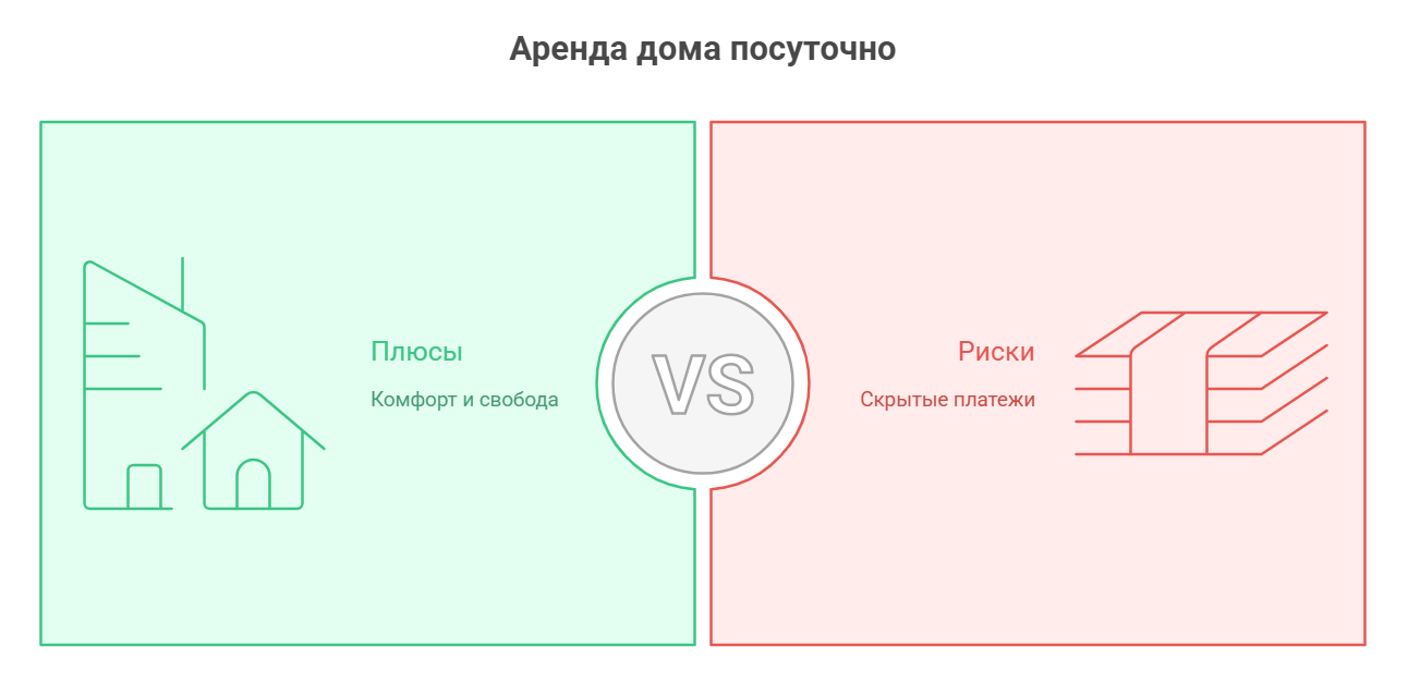 дом в аренду посуточно